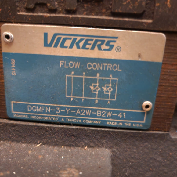 Vickers (Danfoss) DG4V 3S 6C M FW B5 60 Flow Control