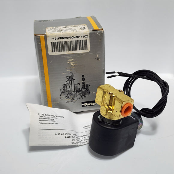 Parker 7121KBN2NV00N0C11 Solenoid Valve Fluid Control