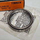 Timken L44610 Tapered Roller Bearing Cup - Single Cup, 1.9800 in OD, 0.4200 in Width