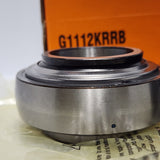 Timken (Fafnir) G1112KRRB Ball Insert Bearing - Cylindrical Bore, 1-3/4 in ID