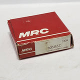 MRC 305SZZ Radial/Deep Groove Ball Bearing - Straight Bore, 25 mm ID, 62 mm OD, 17 mm