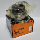 Timken (Fafnir) G1112KRRB Ball Insert Bearing - Cylindrical Bore, 1-3/4 in ID
