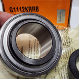 Timken (Fafnir) G1112KRRB Ball Insert Bearing - Cylindrical Bore, 1-3/4 in ID